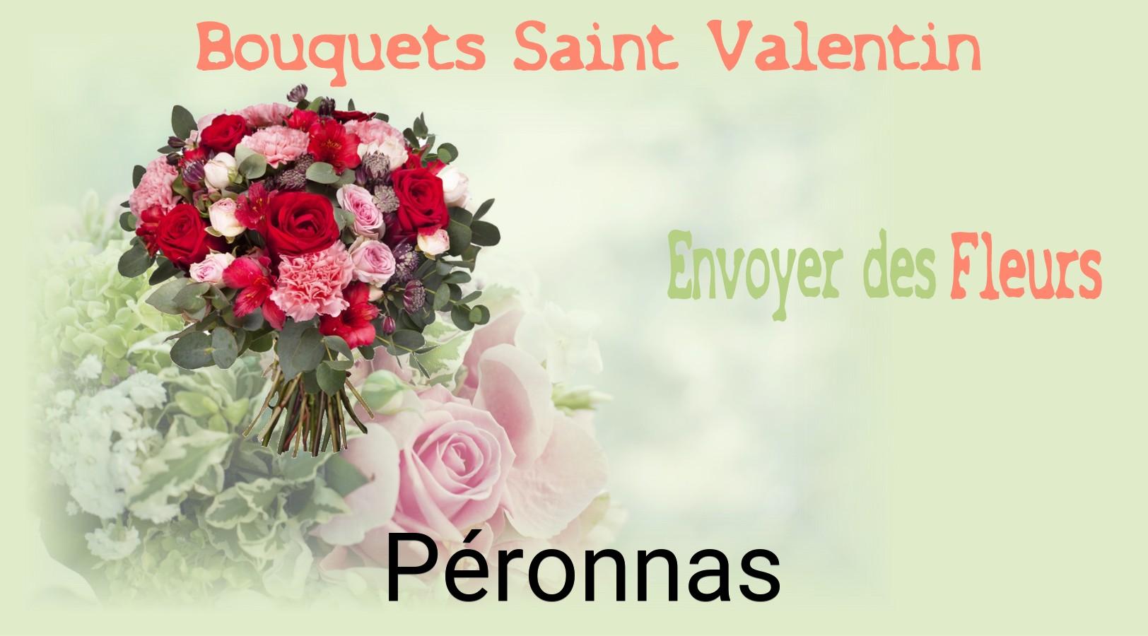 Roses de Saint-Valentin livrées à Péronnas